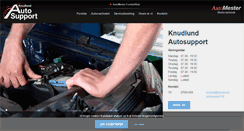 Desktop Screenshot of knudlund-autosupport.dk