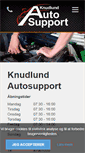 Mobile Screenshot of knudlund-autosupport.dk